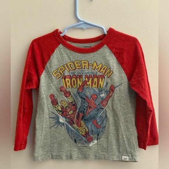 Baby Gap x Marvel Long Sleeve Shirt Size 2T EUC - Picture 1 of 4